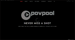 Desktop Screenshot of povpool.com