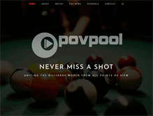 Tablet Screenshot of povpool.com